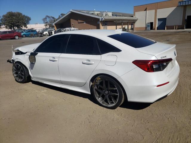 2HGFE2F54NH567889 - 2022 HONDA CIVIC SPORT თეთრი ფოტო 2