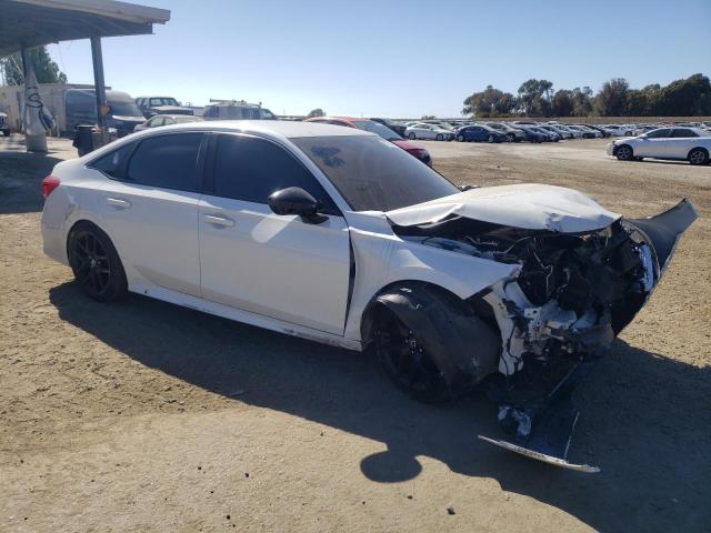 2HGFE2F54NH567889 - 2022 HONDA CIVIC SPORT თეთრი ფოტო 4