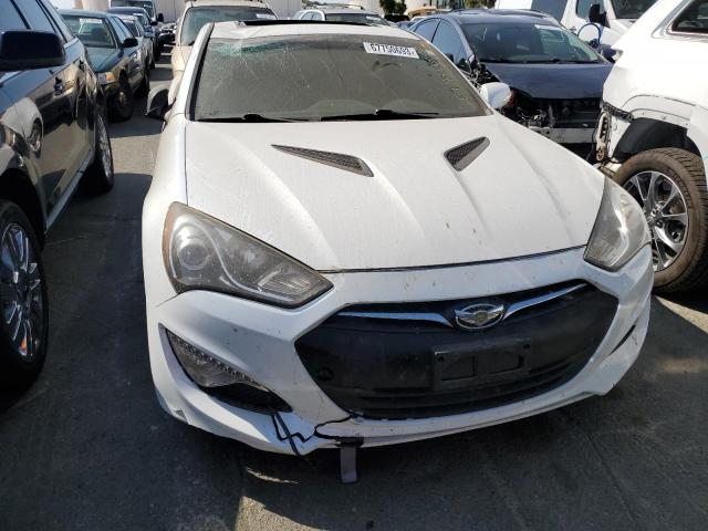 KMHHU6KJ7FU129639 - 2015 HYUNDAI GENESIS CO 3.8L WHITE photo 5