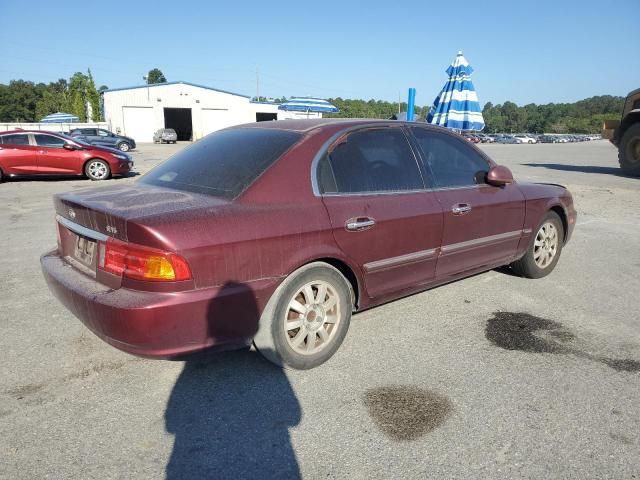 KNAGD128425103548 - 2002 KIA OPTIMA MAGENTIS MAROON photo 3