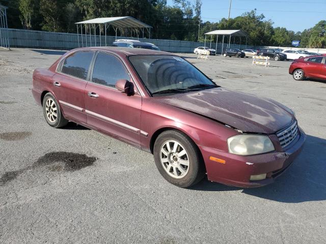 KNAGD128425103548 - 2002 KIA OPTIMA MAGENTIS MAROON photo 4