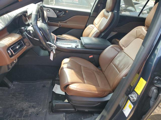5LM5J7XC7MGL07084 - 2021 LINCOLN AVIATOR RESERVE CHARCOAL photo 7