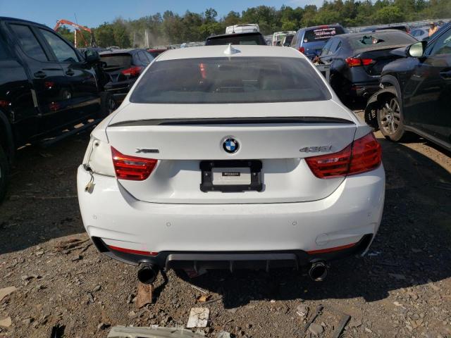 WBA3R5C53GK374587 - 2016 BMW 435 XI WHITE photo 6