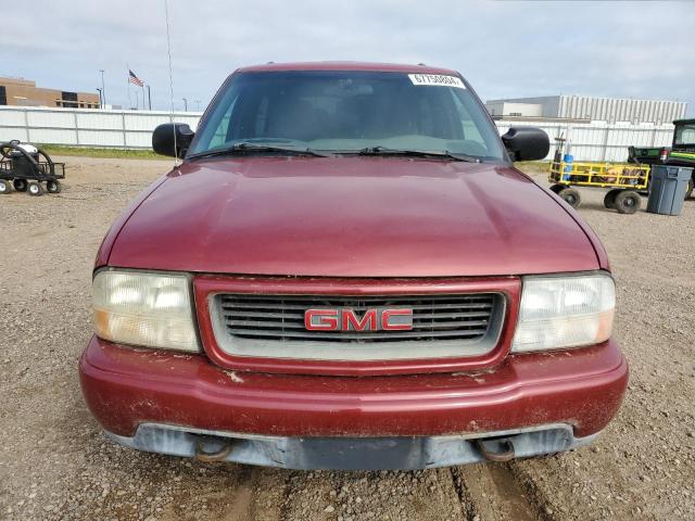 1GKCT18W31K232184 - 2001 GMC JIMMY RED photo 5