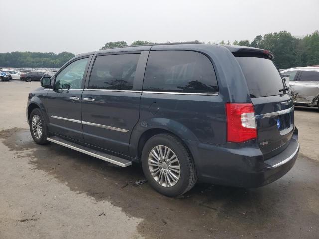 2C4RC1CG6DR809320 - 2013 CHRYSLER TOWN & COU TOURING L BLUE photo 2