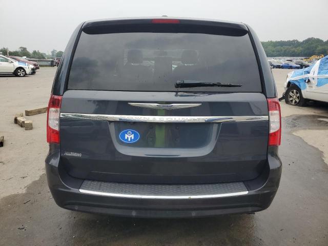 2C4RC1CG6DR809320 - 2013 CHRYSLER TOWN & COU TOURING L BLUE photo 6