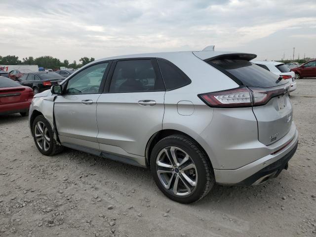 2FMTK4AP6FBB95213 - 2015 FORD EDGE SPORT SILVER photo 2