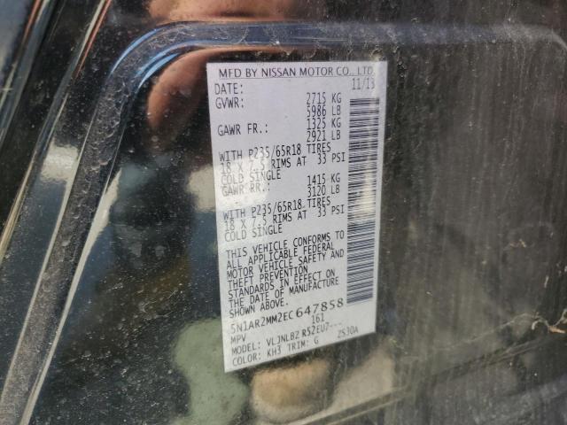 5N1AR2MM2EC647858 - 2014 NISSAN PATHFINDER S Qara foto 14