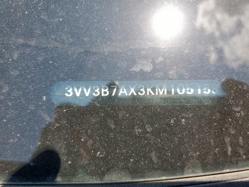 3VV3B7AX3KM105158 - 2019 VOLKSWAGEN TIGUAN SE 灰色 照片 13