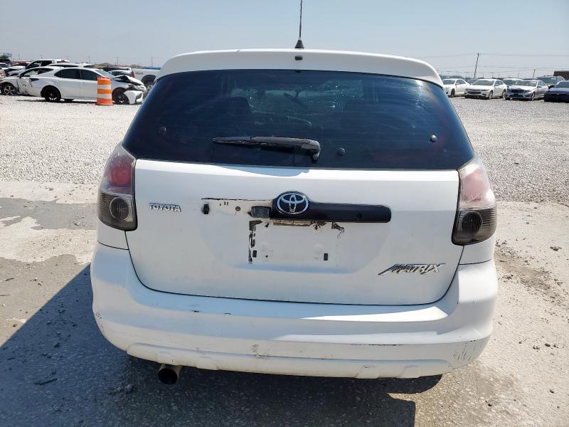 2T1KR30E67C659910 - 2007 TOYOTA COROLLA MA XR WHITE photo 6