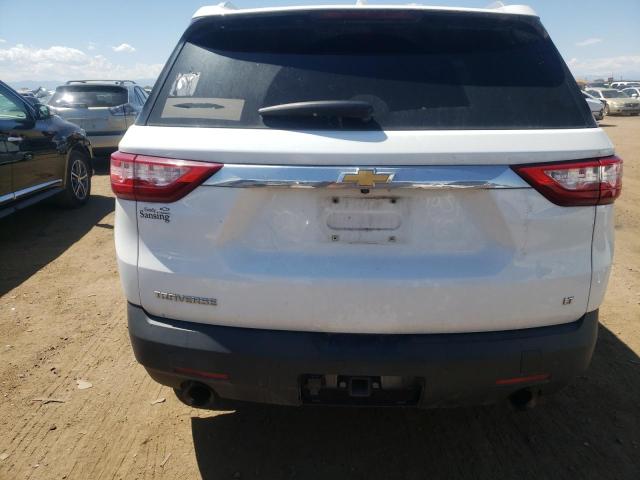 1GNERGKW6JJ201717 - 2018 CHEVROLET TRAVERSE LT WHITE photo 6