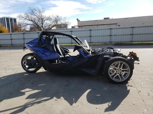 57XAAPHD8N8151931 - 2022 POLARIS SLINGSHOT SL BLUE photo 1