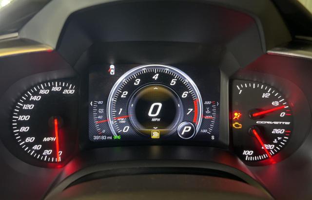 1G1YB2D75K5106216 - 2019 CHEVROLET CORVETTE STINGRAY 1LT SILVER photo 8