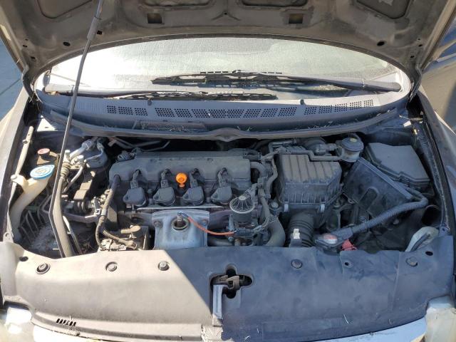 19XFA1F61AE066042 - 2010 HONDA CIVIC LX-S BLACK photo 11