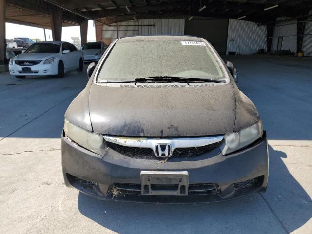 19XFA1F61AE066042 - 2010 HONDA CIVIC LX-S BLACK photo 5