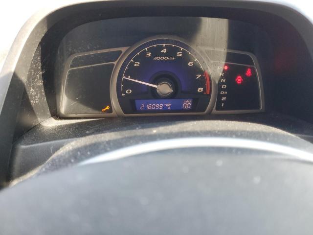 19XFA1F61AE066042 - 2010 HONDA CIVIC LX-S BLACK photo 9