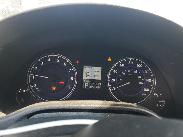 JN1CV6FEXAM354139 - 2010 INFINITI G37 BASE BLACK photo 9