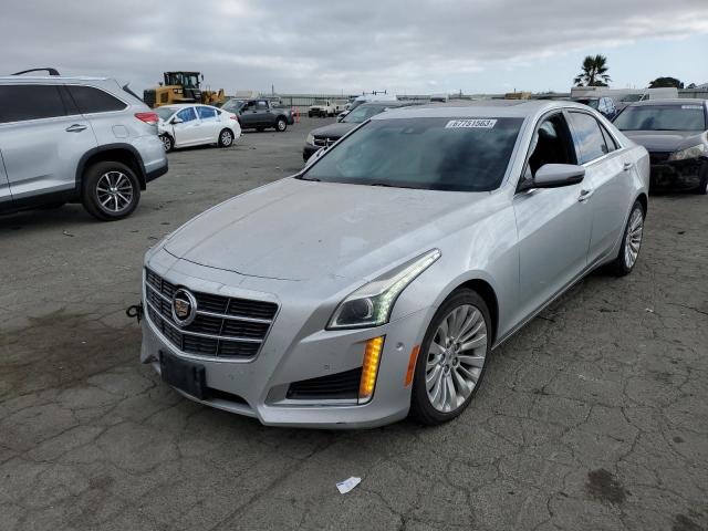 1G6AS5S38E0179031 - 2014 CADILLAC CTS PERFORMANCE COLLECTION SILVER photo 1