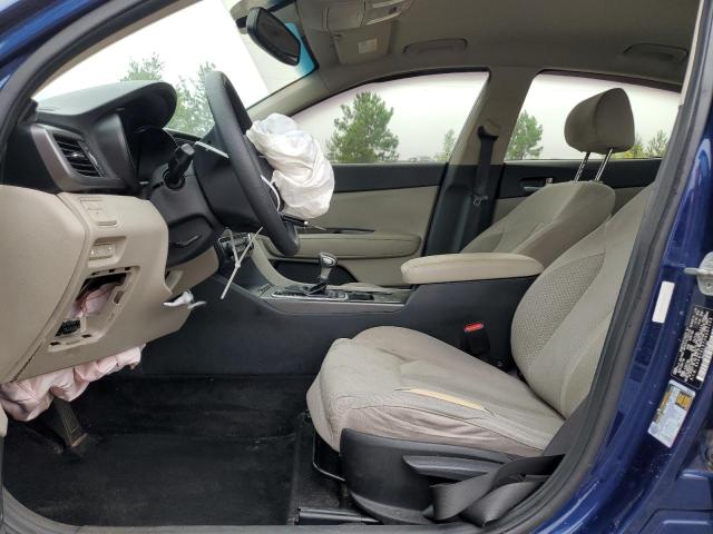 5XXGT4L37JG267123 - 2018 KIA OPTIMA LX BLUE photo 7