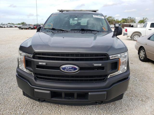 1FTEW1P43LKD34597 - 2020 FORD F150 POLICE RESPONDER GRAY photo 5