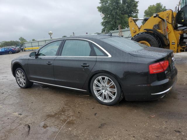 WAURVAFD5CN008575 - 2012 AUDI A8 L QUATTRO BLACK photo 2