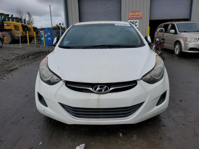 5NPDH4AEXDH260362 - 2013 HYUNDAI ELANTRA GLS WHITE photo 5