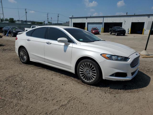 3FA6P0K9XDR309424 - 2013 FORD FUSION TITANIUM 白色 照片 4
