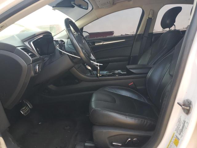 3FA6P0K9XDR309424 - 2013 FORD FUSION TITANIUM 白色 照片 7