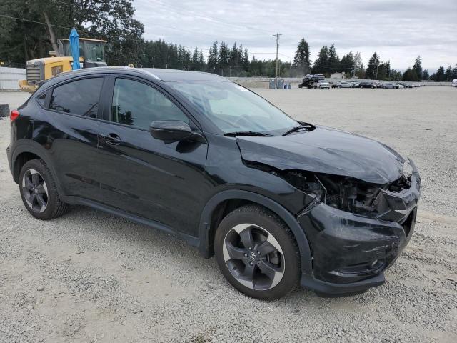 3CZRU6H70JM707589 - 2018 HONDA HR-V EXL BLACK photo 4