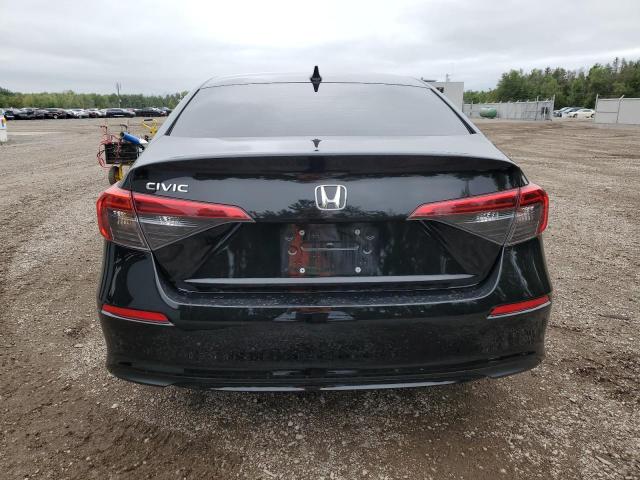 2HGFE2F31NH115896 - 2022 HONDA CIVIC EX BLACK photo 6