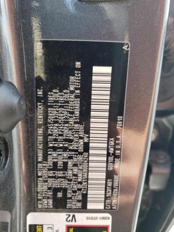 4T3ZK11A69U004240 - 2009 TOYOTA VENZA GRAY photo 12