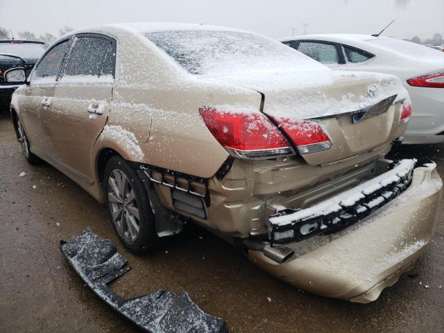 4T1BK3DB1CU458008 - 2012 TOYOTA AVALON BASE 棕色 照片 2