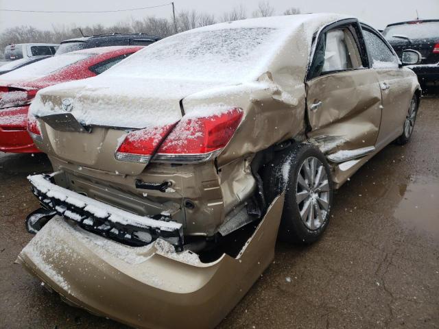 4T1BK3DB1CU458008 - 2012 TOYOTA AVALON BASE 棕色 照片 3