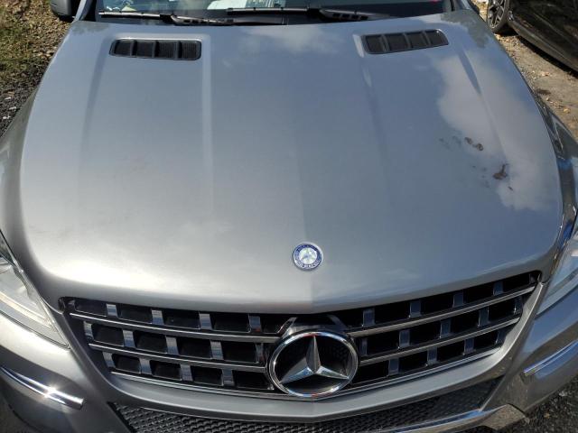 4JGDA5HB7EA383725 - 2014 MERCEDES-BENZ ML 350 4MATIC SILVER photo 12