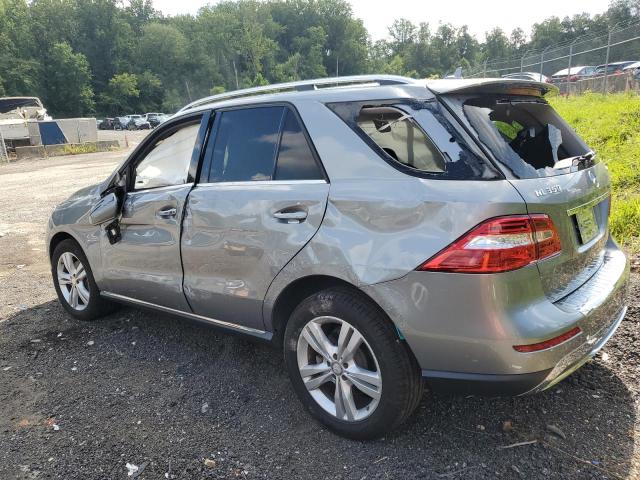 4JGDA5HB7EA383725 - 2014 MERCEDES-BENZ ML 350 4MATIC SILVER photo 2
