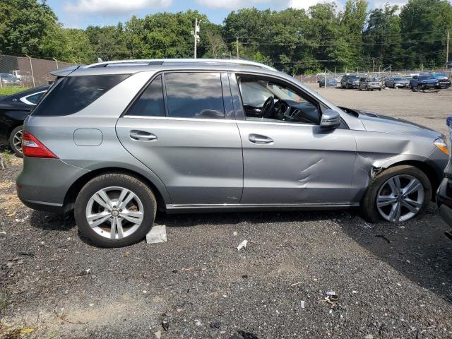 4JGDA5HB7EA383725 - 2014 MERCEDES-BENZ ML 350 4MATIC SILVER photo 3