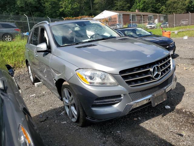 4JGDA5HB7EA383725 - 2014 MERCEDES-BENZ ML 350 4MATIC SILVER photo 4