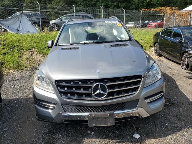 4JGDA5HB7EA383725 - 2014 MERCEDES-BENZ ML 350 4MATIC SILVER photo 5