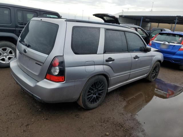 JF1SG636X8H726992 - 2008 SUBARU FORESTER 2.5X SILVER photo 3