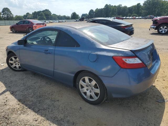 2HGFG12607H520381 - 2007 HONDA CIVIC LX BLUE photo 2