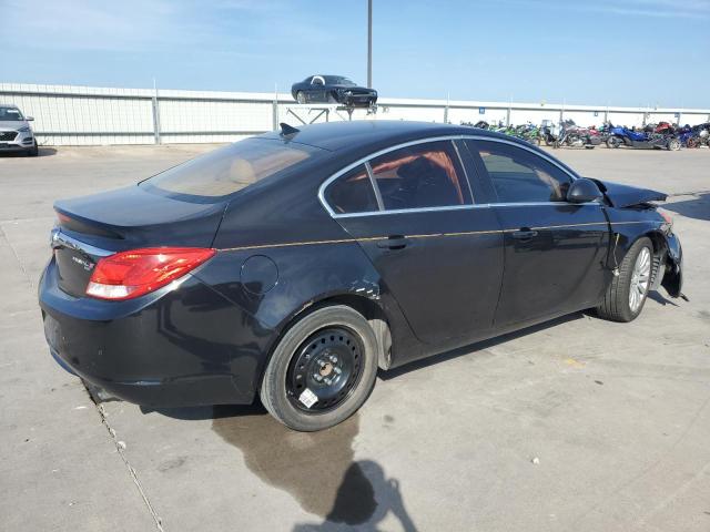 W04GV5EV1B1040743 - 2011 BUICK REGAL CXL BLACK photo 3