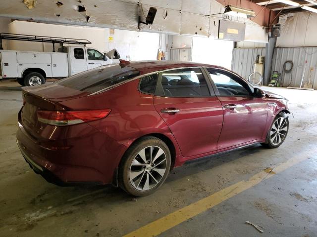 5XXGT4L32KG307044 - 2019 KIA OPTIMA LX RED photo 3