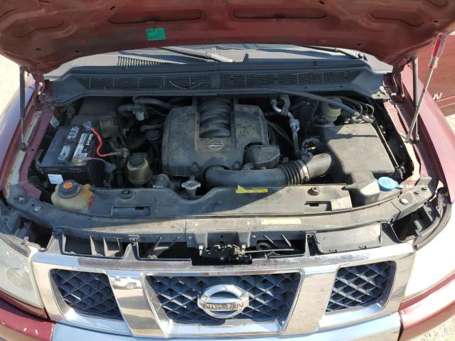 1N6BA07A25N537884 - 2005 NISSAN TITAN XE BURGUNDY photo 11