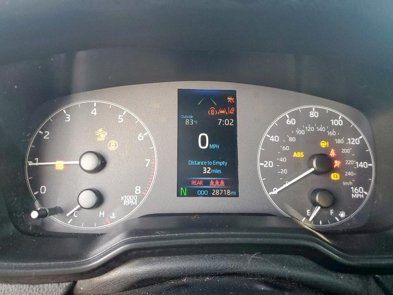 5YFS4MCE0PP157832 - 2023 TOYOTA COROLLA SE ლურჯი ფოტო 9