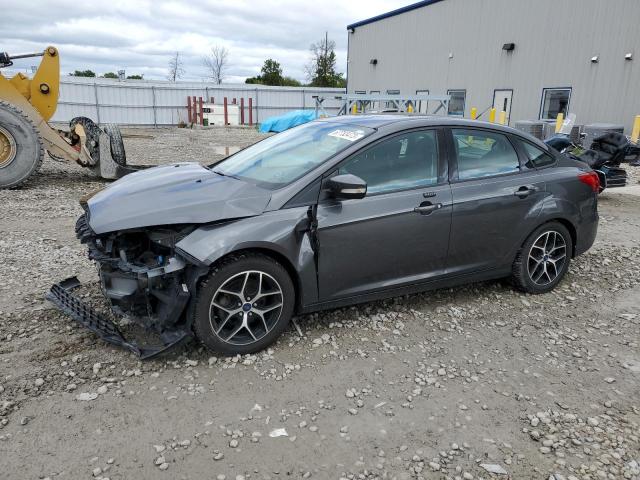 1FADP3H22JL228043 - 2018 FORD FOCUS SEL GRAY photo 1