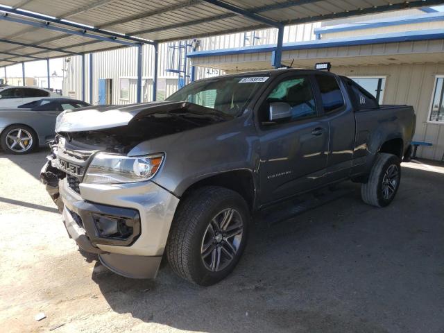1GCHSCEN9M1180713 - 2021 CHEVROLET COLORADO LT GRAY photo 1