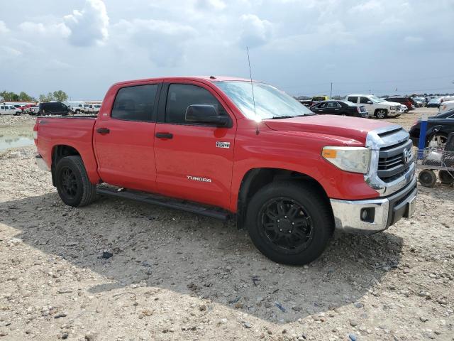 5TFEY5F19EX172571 - 2014 TOYOTA TUNDRA CREWMAX SR5 RED photo 4