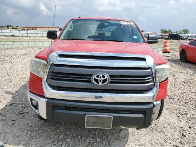 5TFEY5F19EX172571 - 2014 TOYOTA TUNDRA CREWMAX SR5 RED photo 5