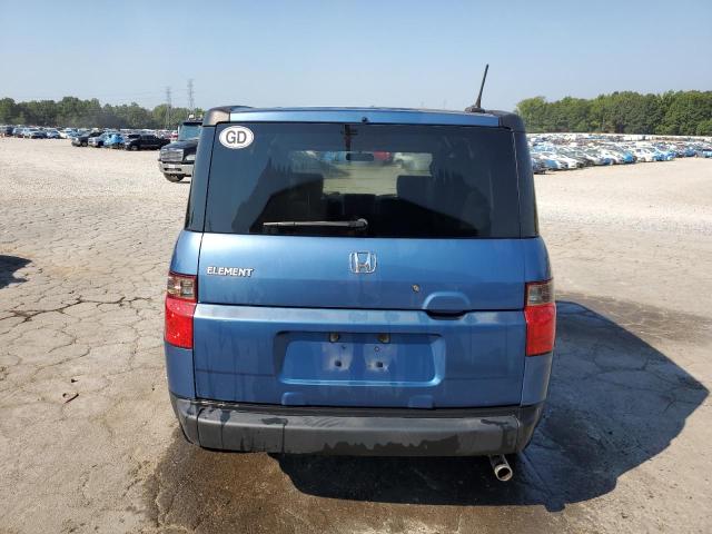 5J6YH18786L008058 - 2006 HONDA ELEMENT EX BLUE photo 6