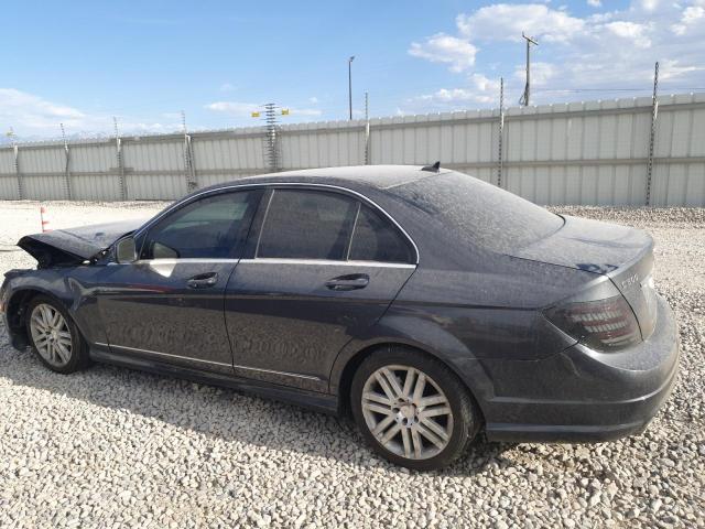 WDDGF81X39F217968 - 2009 MERCEDES-BENZ C 300 4MATIC GRAY photo 2